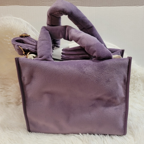 Juicy Couture Dusty Violet Big Spender Mini Tote Brand New With Tags - Picture 2 of 6